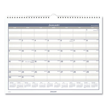 AT-A-GLANCE® Multi Schedule Wall Calendar, 15 X 12, White-gray Sheets, 12-month (jan To Dec): 2022 freeshipping - TVN Wholesale